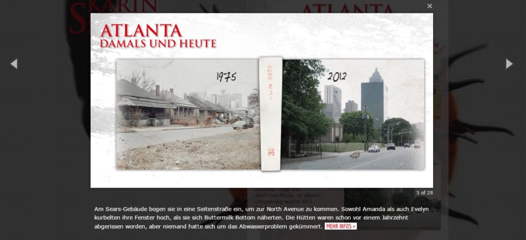 Diashow von Atlanta "Damals und heute" - Bittere Wunden